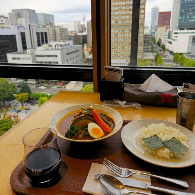 일본여행 삿포로맛집 스프카레 락쿄 らっきょ 丸井今井店