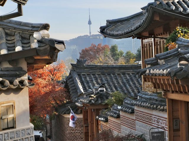 เที่ยวหมู่บ้านย้อนยุค Bukchon Hanok Village