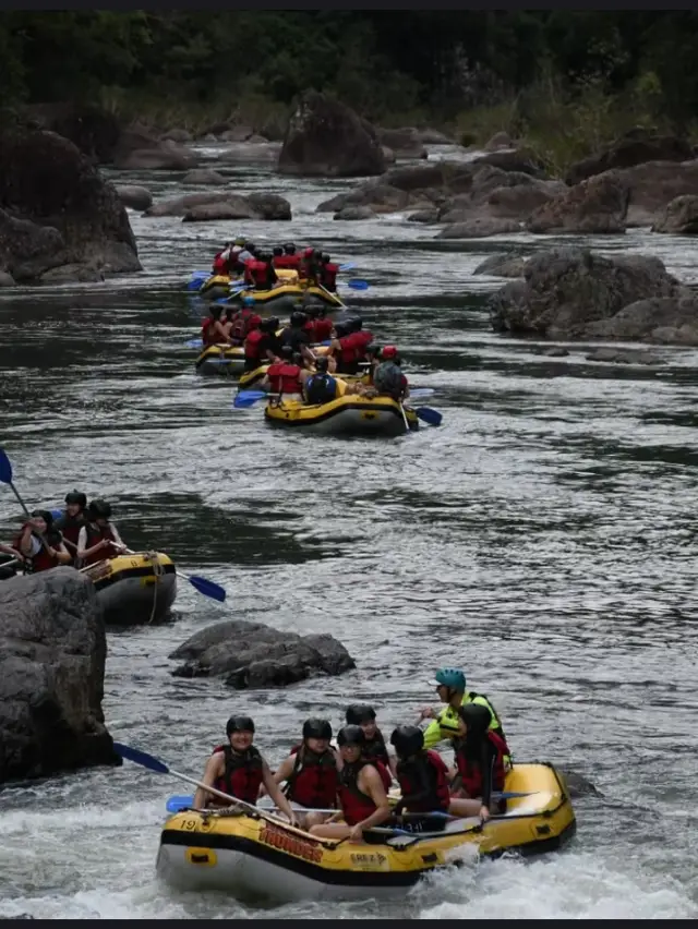 激流泛舟一日遊