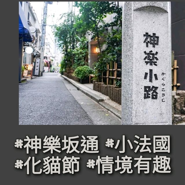 「東京小法國」神樂阪：動静都有，文青最愛的街道景點