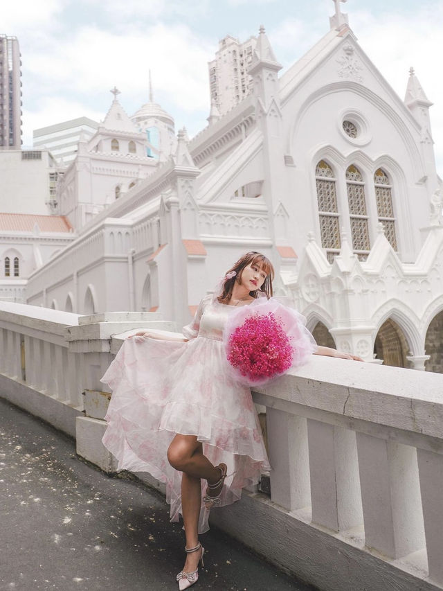 香港🇭🇰夢幻粉紅教堂💒