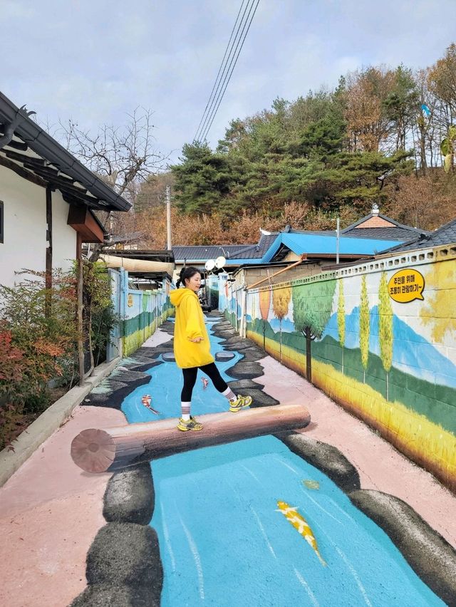 벽화마을과 역사관이 있는 안동 한옥마을🤎