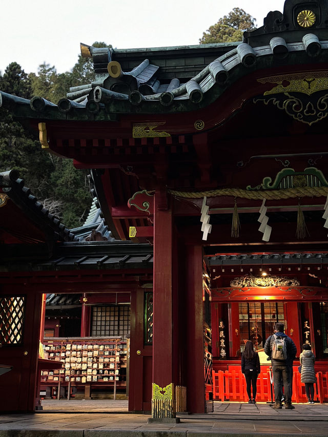 📍箱根｜海上神社｜蘆之湖和平鳥居 ⛩️