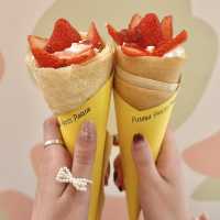 【名古屋観光】フルーツクレープでかわいいと美味しいを楽しもう🍓🍼