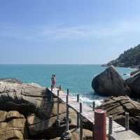 ชมทะเลสวยที่หาดหยวน เกาะพะงัน