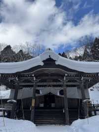 冬の戸隠神社中社❄️神秘的な雪景色と心癒される参拝