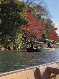 Yakatabune Boat Ride & Oden on a Boat: A Serene Autumn Escape on the Katsura River in Arashimaya