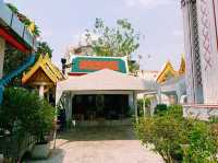 泰國曼谷市中心湄南河畔著名古跡皇家寺廟：Wat ChakkrawatRachawat Woramahawihan，適合打卡拍照📸冥想 