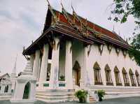 泰國曼谷湄南河畔著名古跡寺廟景點：Wat Suwannaram Ratchaworawihan，氣勢恢宏寺廟建築，十六世紀精美壁畫，適合打卡拍照📸冥想