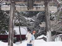 日本東北❄️踏雪尋覓羽黑山五重塔