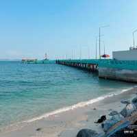 สะพานท่าเทียบแหลมงู #เกาะสีชัง