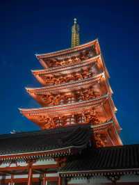 浅草の夜景 – 下町と光のコントラスト