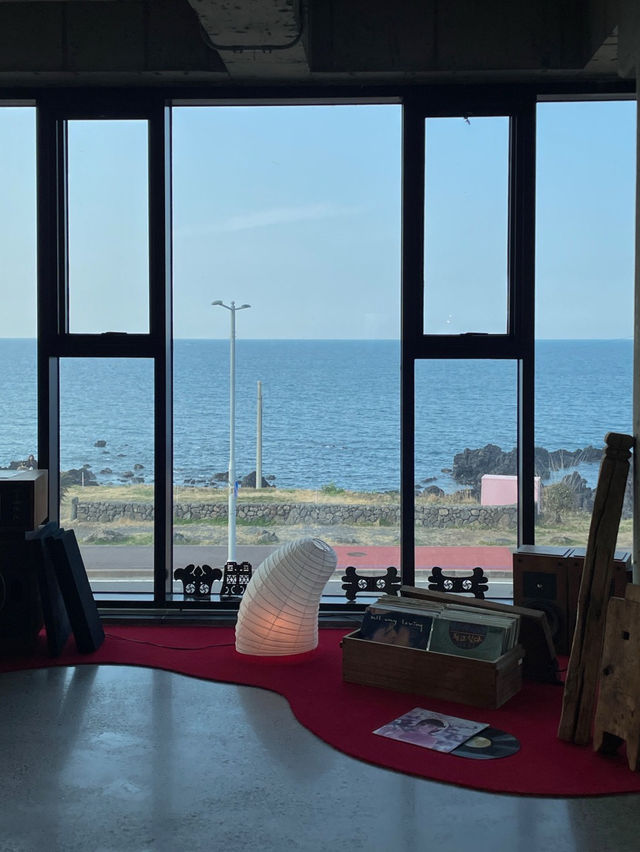 ⛱️💕제주 LP바 오션뷰 내도음악상가 