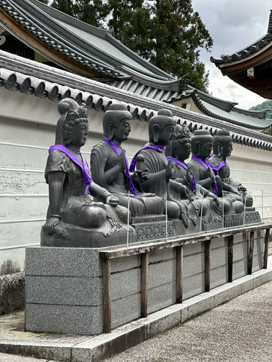 Fukui x Echizen Great Buddha] Has the temple town in front of the