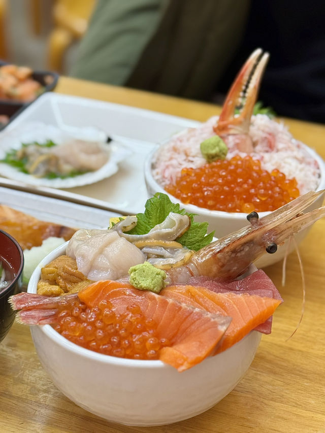 【北海道/小樽】三角市場内にある魚屋直営店の人気食堂