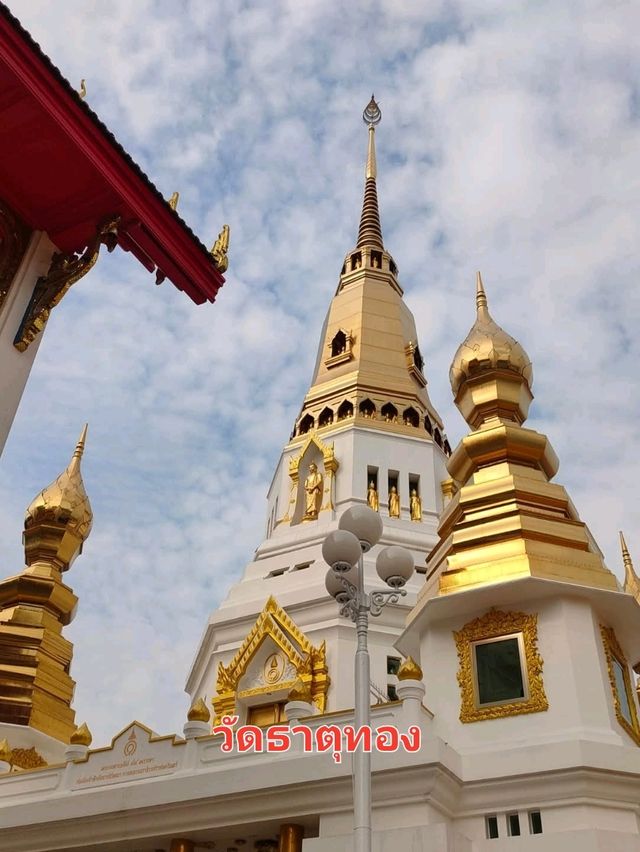 วัดสวยย่านเอกมัย วัดธาตุทอง✨️