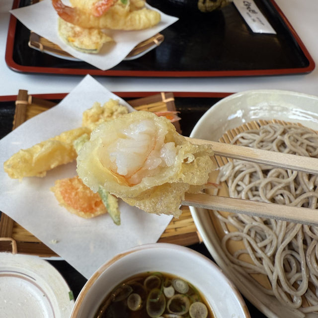 교토 아라시야마 맛집, 소바와 덴푸라가 일품인 단고로