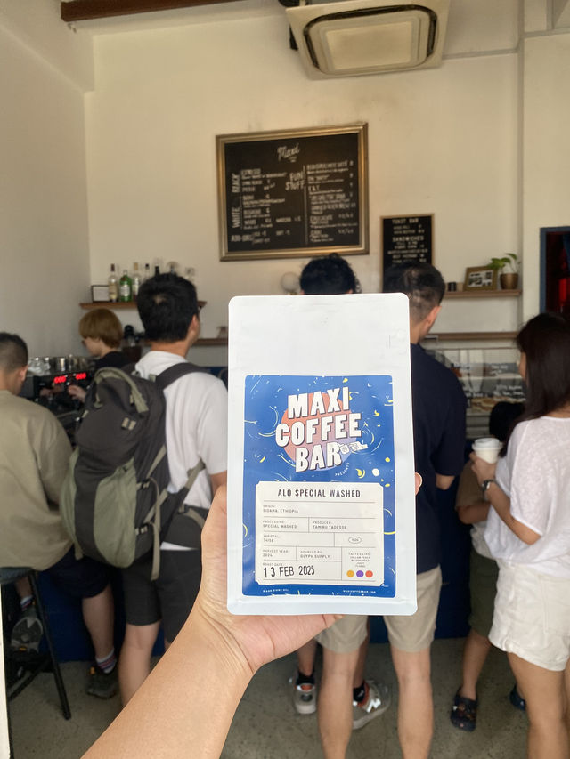  Maxi Coffee Bar – คาเฟ่เล็ก ๆ ที่ Chinatown ,SG