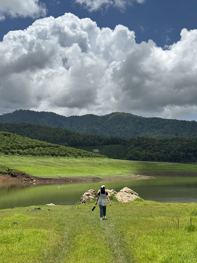 เขื่่อนบ้านลาน จ.เชียงใหม่ ⛰️🌳🌦️🐄