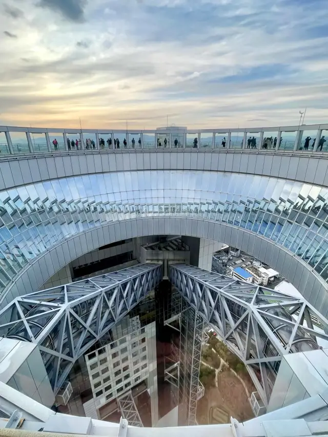 欣賞大阪天際線的一天