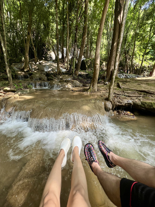 น้ำตก ผาตาด ทองผาภูมิ