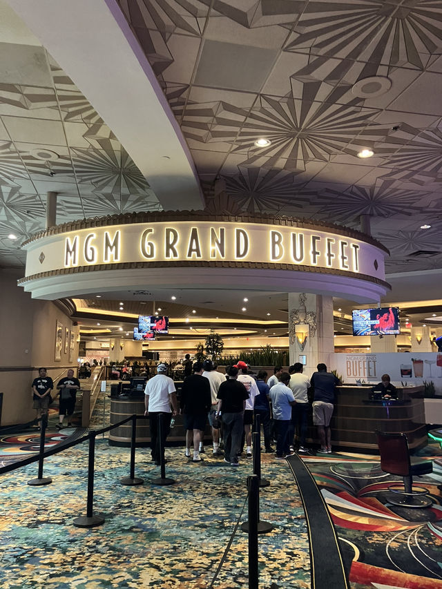 가성비 좋고 맛있는 라스베가스 MGM Grand Buffet!
