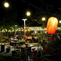 เต็นท์ติดแอร์ + บุฟเฟต์หมูกะทะ + เบียร์ไม่อั้น