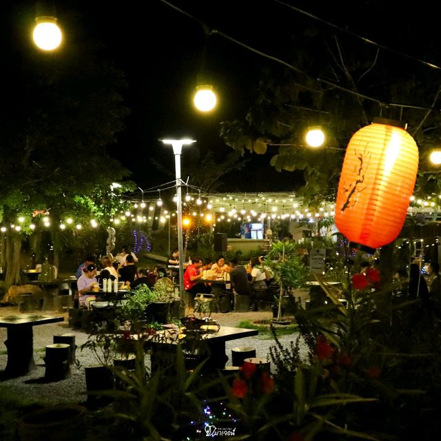 เต็นท์ติดแอร์ + บุฟเฟต์หมูกะทะ + เบียร์ไม่อั้น