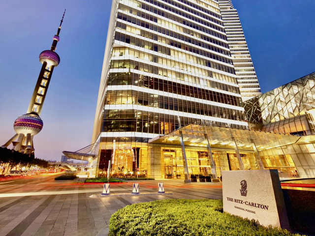 上海 The Ritz-Carlton ⭐️⭐️⭐️⭐️⭐️⭐️豪華級的酒店，JW Group 旗下品牌信心保證