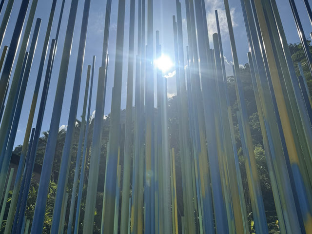 江賢二藝術園區，快被清水模加上畫作美暈
