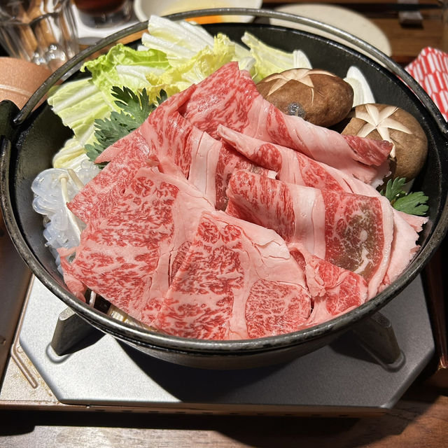 新日本橋✨コレド室町テラス　おすすめすき焼き『いい乃じ』