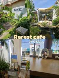  Rerest Cafe ปากน้ำปราณ คาเฟ่มินิมอลสายชิลต้องแวะ