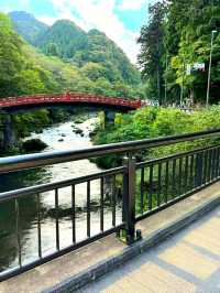 A Peaceful Stop at Shinkyo Bridge, Nikko