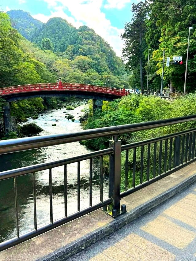 A Peaceful Stop at Shinkyo Bridge, Nikko