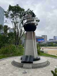 광화문 거리와 열린 송현