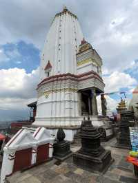 Monkey Temple, The Giant Dome famous stupa in Kathmandu