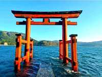 A Stunning Sight at Hakone Shrine’s Torii Gate