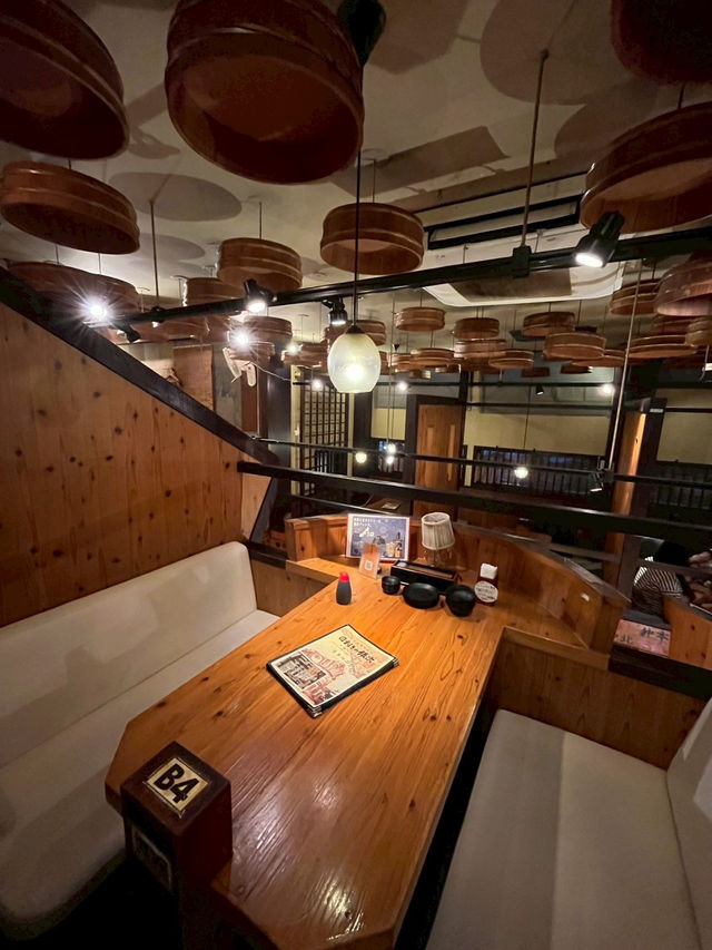 二訪居酒屋～酒桶造型依然驚豔～甜點也很美味