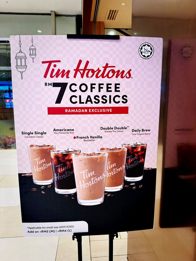 Coffee, Cravings & Canadian Comfort at Tim Hortons IOI City Mall