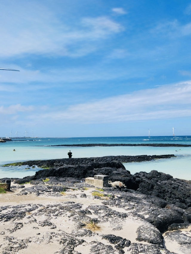 Unique Windmills and Volcanic Rock Formations