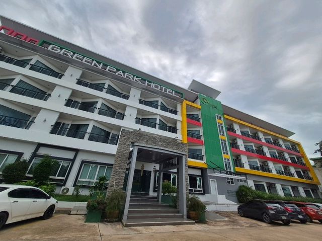 รีวิวที่พัก Green Park Hotel @มหาสารคาม