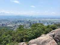 Jinmianshan Scissor Rock Hike Was Short Steep and Kinda Epic