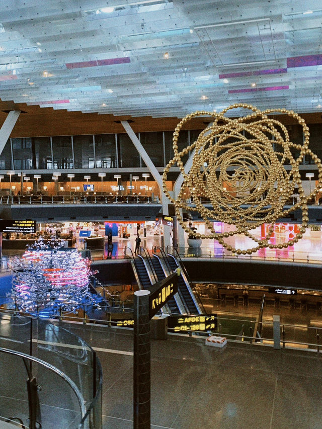 Layover at Hamad International Airport, Doha Qatar