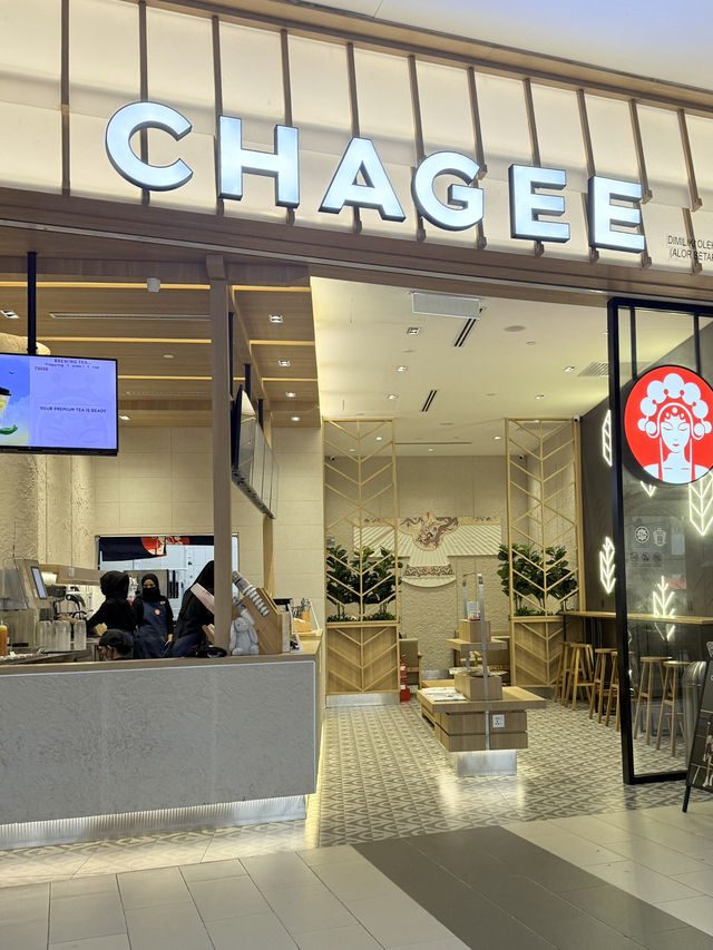 ร้าน CHAGEE (ชาจี) ตั้งอยู่ที่ห้าง Aman Central