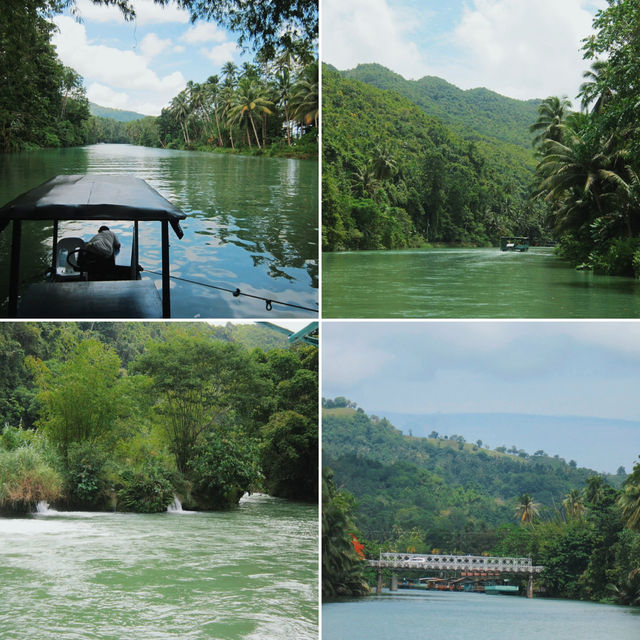 ลองเรือแม่น้ำโลบ็อค เกาะโบฮอล,ฟิลิปปินส์