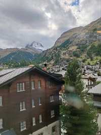 A Serene Town at the Foot of the Matterhorn