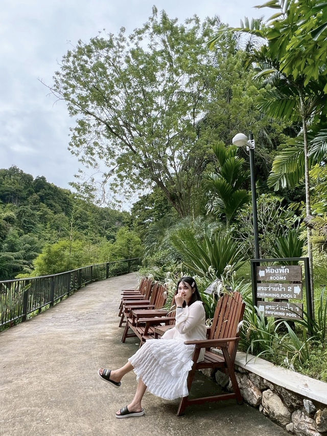 River Kwai Resotel ที่พักกลางป่าท่ามกลางความสงบ