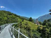 A Peaceful Chapel Hidden Among the Hills