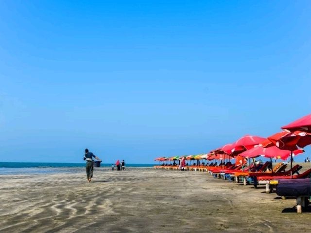 Sunny Shores Await🌞 coxs Bazar ⛵