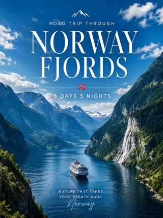 🇳🇴 Norway Fjords 6 วัน 5 คืนRoad Trip ผ่านฟยอร์ดที่สวยที่สุดในโลก 🚗🏔️